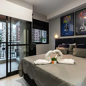 Novo E Chic Studio Na Vila Madalena-sauna Apartamento