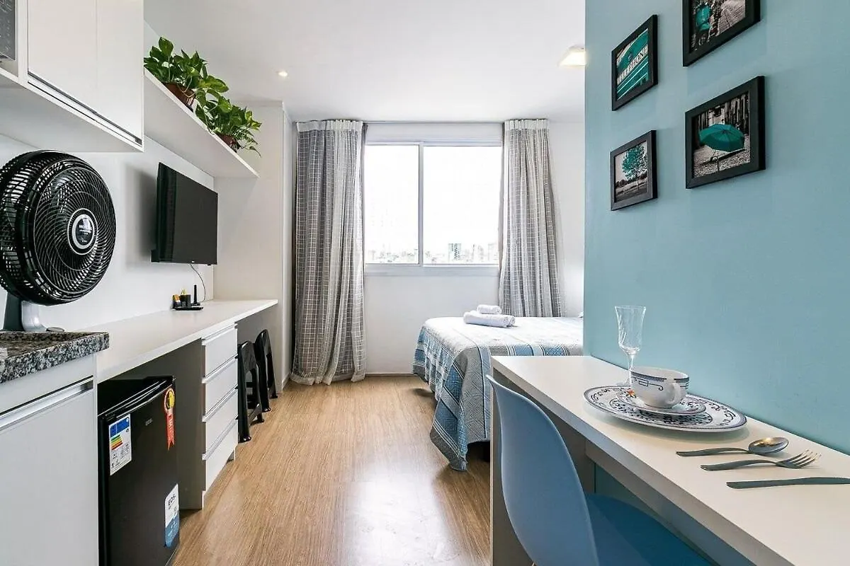 Sossegado Studio No Bras Com Piscina/Metro Bras São Paulo