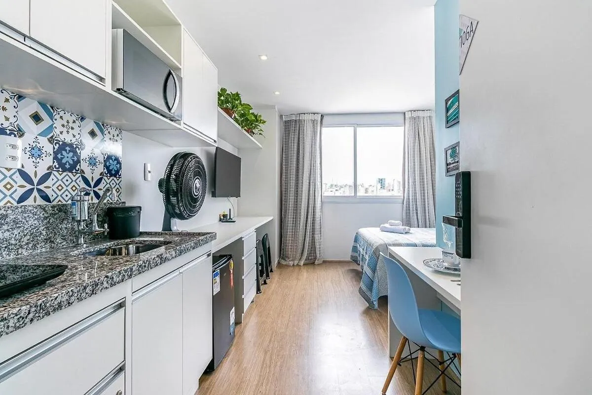 Apartamento Sossegado Studio No Bras Com Piscina/Metro Bras São Paulo