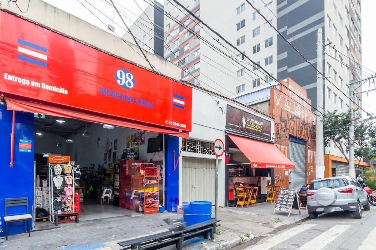 Sossegado Studio No Bras Com Piscina/Metro Bras Sao Paulo 0*,  Brazil
